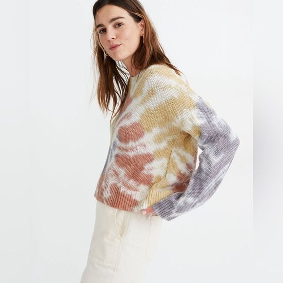 Madewell | Tie-Dye Westford Pullover Sweater - Picture 4 of 6